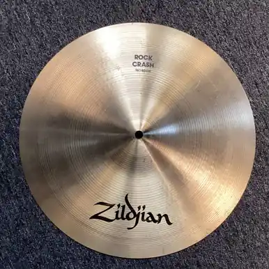 Low Price Used Zildjian 16 ROCK CRASH Crash Cymbal 16"