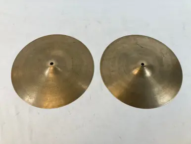 Used Zildjian 14" 70's Avedis Hi Hat Cymbals Fast Shipping
