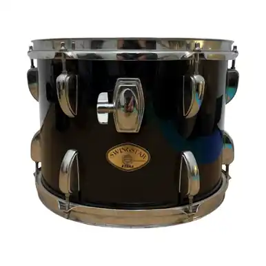 Used Tama SWINGSTAR 12X9 SINGLE RACK TOM Rack Tom Black 12" Low Price