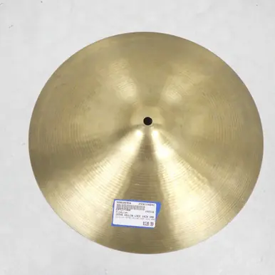 Limited Edition Used Zildjian 1970S HOLLOW LOGO 14IN CRASH Vintage Crash Cymbal 14"