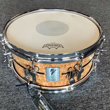 While Supplies Last Used Sonor BENNY GREB SIGNATURE BEECH WOOD Wood Snare Drum 13"