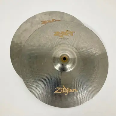 Genuine Used Zildjian 14IN Titanium Solid Hi-Hat Cymbals
