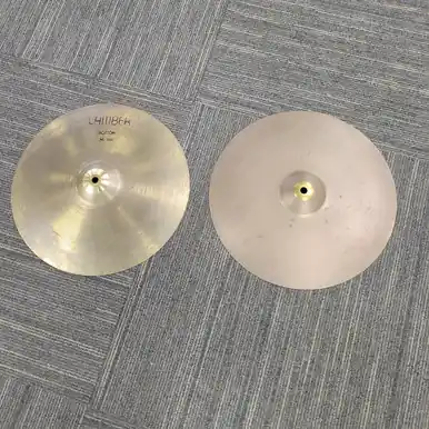 Used HI HAT SET BASIC Cymbal 14" Flash Sale