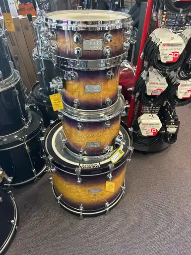 Best Choice Used Mapex ORION 4PC NO HW 12/14/14/22 Drum Shell Kit Custom Graphics