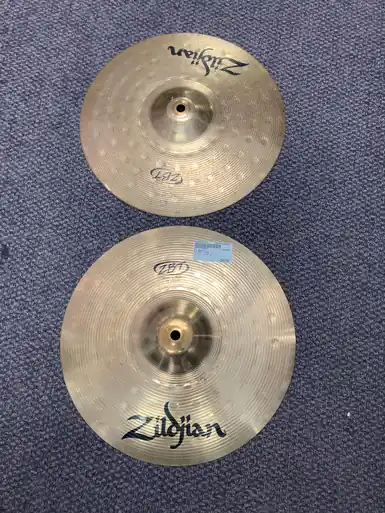 Free Delivery Used Zildjian 13 ZBT HATS Hi Hat Cymbals 13"