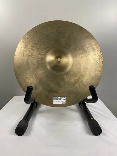 Limited Offer Used MED. THICK CRASH/RIDE NO NAME Vintage Crash Cymbal 17"