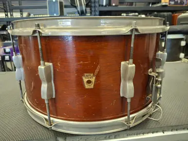 Used WFL - William F Ludwig AUDITORIUM Vintage Wood Snare Drum 15" One Day Deal