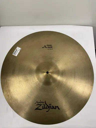 Used Zildjian AVEDIS 22 PING RIDE Vintage Ride Cymbal 22" Modern