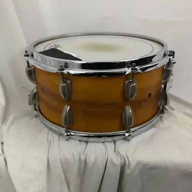 Used VINTAGE SNARE 14X6.5 SNARE Vintage Wood Snare Drum 14" Top Rated