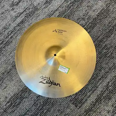 Used Zildjian A MEDIUM RIDE 20IN Ride Cymbal 20" Buy Online