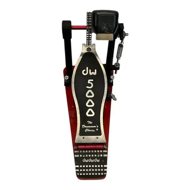 Used DW 5000 Double Chain Single Kick Drum Pedal Grab Now