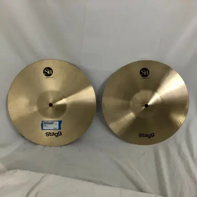 Seasonal Sale Used Stagg SH HH 13 Hi Hat Cymbals 13"