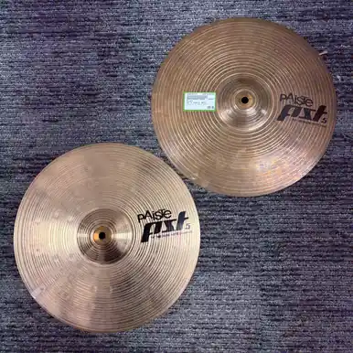 Used Paiste PST 5 14IN HI HATS Hi Hat Cymbals 14" Bulk Order