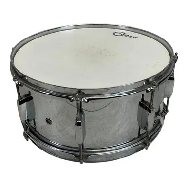 Limited Offer Used Pearl 14x6 Steel Shell Metal Snare Drum 14"
