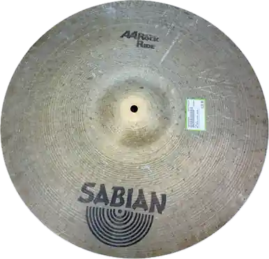 Used Sabian AA ROCK RIDE 20IN Ride Cymbal 20" Shop Now