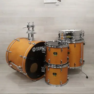 Used Yamaha Stage Custom Standard Drum Shell Kit Natural Discount