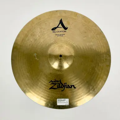 Hot Picks Used Zildjian 20IN A Custom Medium Ride Cymbal