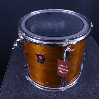 Used Premier 12X11 ROYALE APK 80S WALNUT GLOSS Vintage Rack Tom Wood 12" Limited Edition