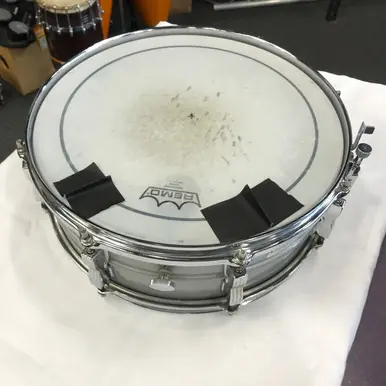 Used Ludwig 1977 LUDWIG ACROLITE WITH CASE Vintage Metal Snare Drum 14" Original