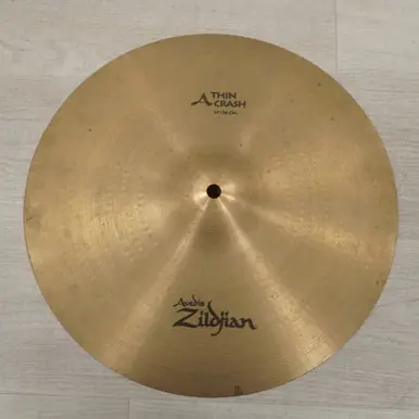 Used Zildjian 14" A Thin Crash Cymbal Flash Sale