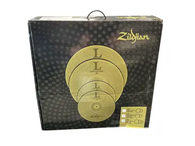 Used Zildjian LV468 LOW VOLUME CYMBAL PACK Cymbal Direct From Factory
