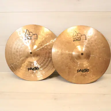 Budget Used Paiste 14 IN MEDIUM ALPHA PAISTE Cymbal 14"