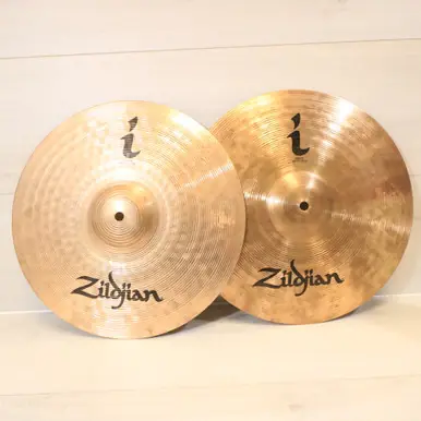 Exclusive Offer Used Zildjian 14 IN I FAMILYHATS Hi Hat Cymbals 14"