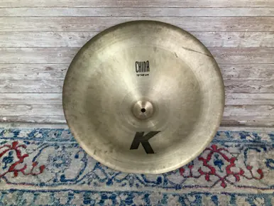 Latest Used Zildjian 19 K CHINA China Cymbal 20"