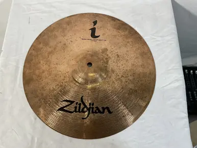Used Zildjian 14 IN TRASH CRASH HI HAT TOP Crash Cymbal 14" One Day Deal