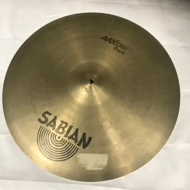 Used Sabian AAX DRY RIDE 20 Ride Cymbal 20" Free Returns