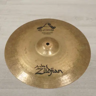 Fan Favorite Used Zildjian A Custom Fast Crash Cymbal 14"