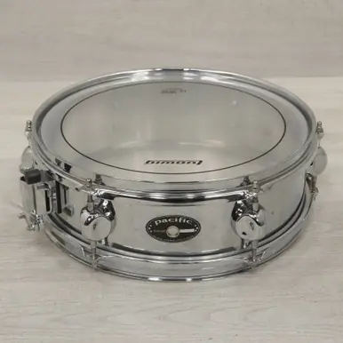 Used Pacific Piccolo Snare Metal Snare Drum 13" Holiday Sale