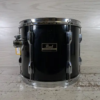 Authentic Used Pearl 13IN EXPORT SERIES RACK TOM Rack Tom Black 13"