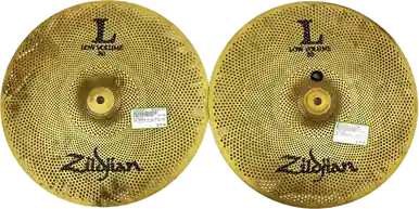 Used Zildjian LOW VOLUME 80 HI HATS 14IN Hi Hat Cymbals 14" Affordable