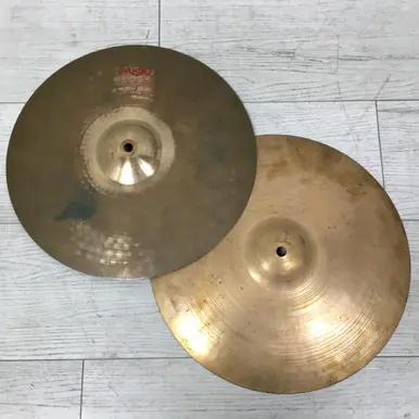 Buy Direct Used Paiste 2002 14 INCH HI HATS Hi Hat Cymbals 14"