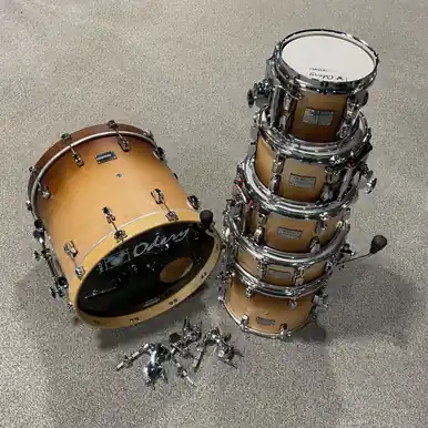 Used ODERY EYEDENTITY 6 PC IMBUIA FADE MAPLE DRUM SET Limited Time