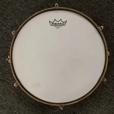 Used A & F Drum Company RUDE BOY SNARE 13X3 Metal Snare Drum 13" Grab Now
