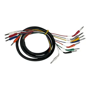Viral Used Hosa 8 Channel 1/4in TRS To Dual 1/4in TS Snake