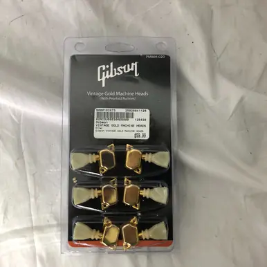 Used Gibson VINTAGE GOLD MACHINE HEADS Guitar Hardware Best Seller