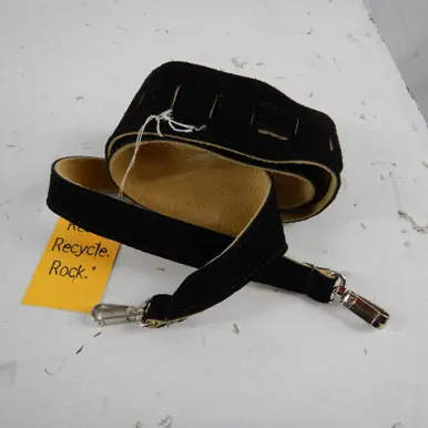 Price Drop Used SUEDE BANJO STRAP Guitar Accessory