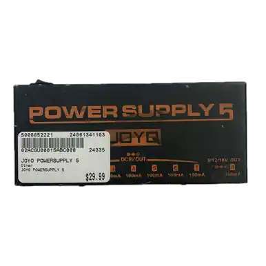 Used Joyo POWERSUPPLY 5 Final Sale