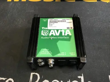 Grab Now Used Pro Co AV1A Accessories - Pro Sound