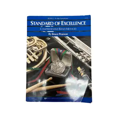 Used Kjos STANDARD OF EXCELLENCE E FLAT ALTO Music Books and Videos Super Sale