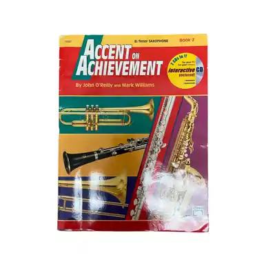 Used Alfreds ACCENT ON ACHIEVEMENT B FLAT TENOR Music Books and Videos Budget