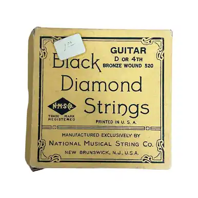 Trusted Brand Used Black Diamond VINTAGE D/4TH GUITAR STRINGS Accessories - Guitar Strings