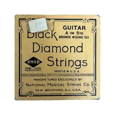 Used Black Diamond VINTAGE A/5TH GUITAR STRINGS Accessories - Guitar Strings Best Seller