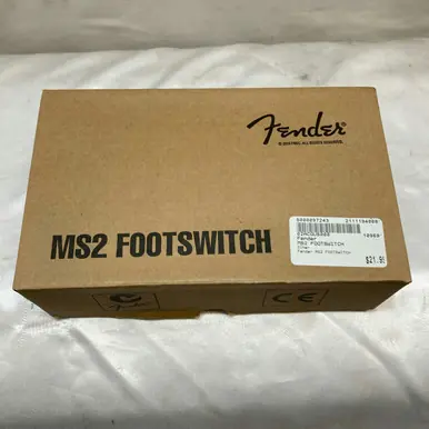 Used Fender MS2 FOOTSWITCH Accessories - Guitars Premium