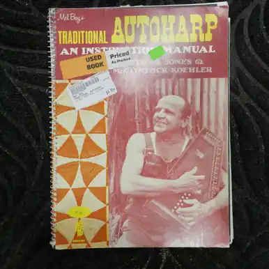 Save Now Used Mel Bay TRADITONAL AUTOHARP Music Books and Videos