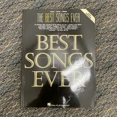 Used Hal Leonard THE BEST SONGS EVER Music Books and Videos Best Seller