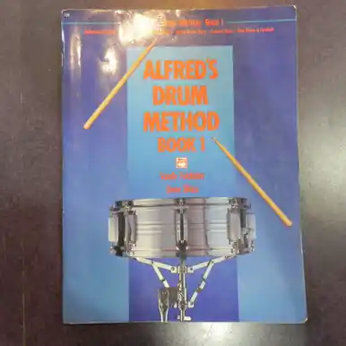 Professional Grade Used Alfreds DRUM METHOD BOOK 1 Music Books and Videos